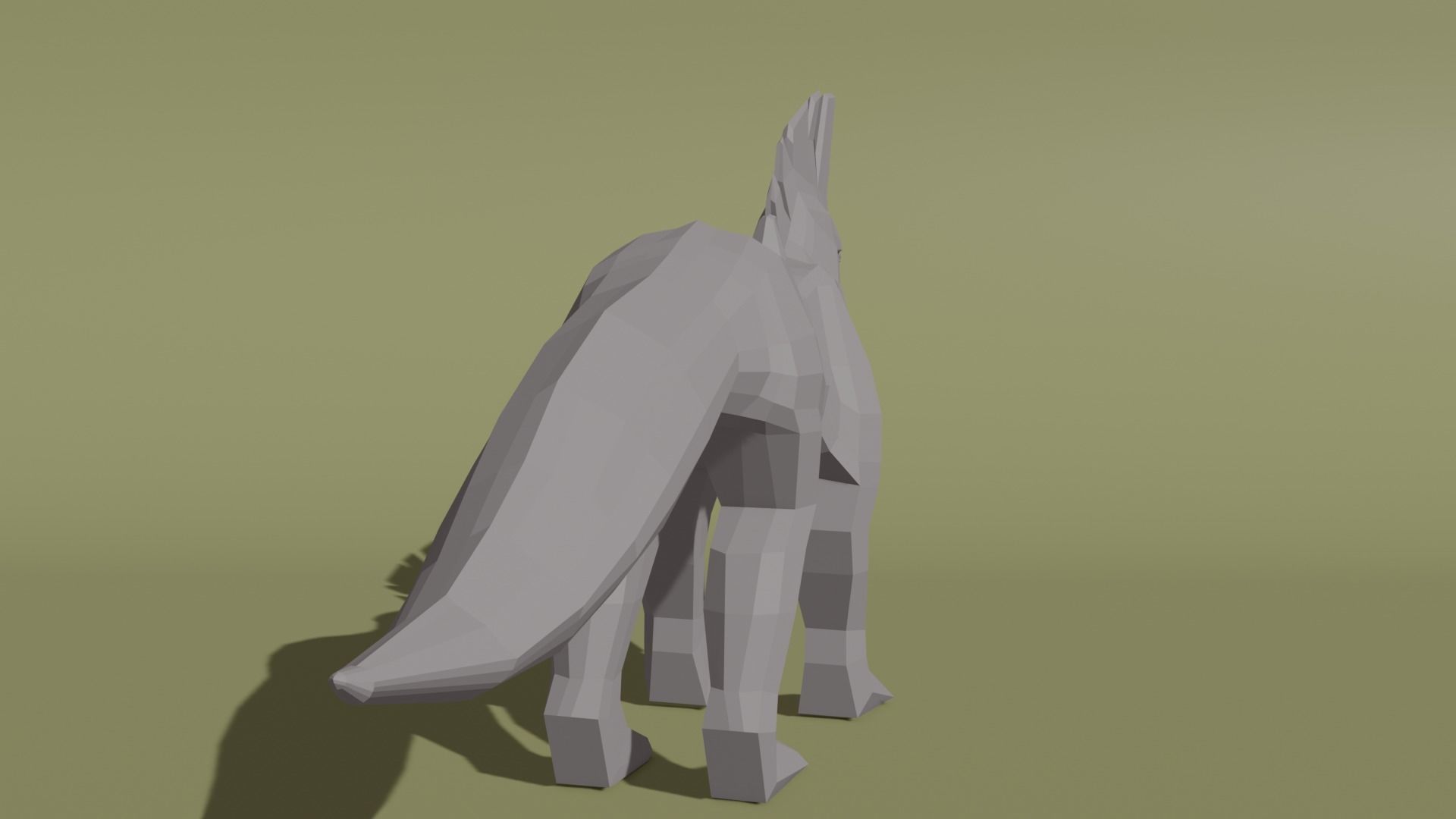  game character  Low-poly 3D model_4
