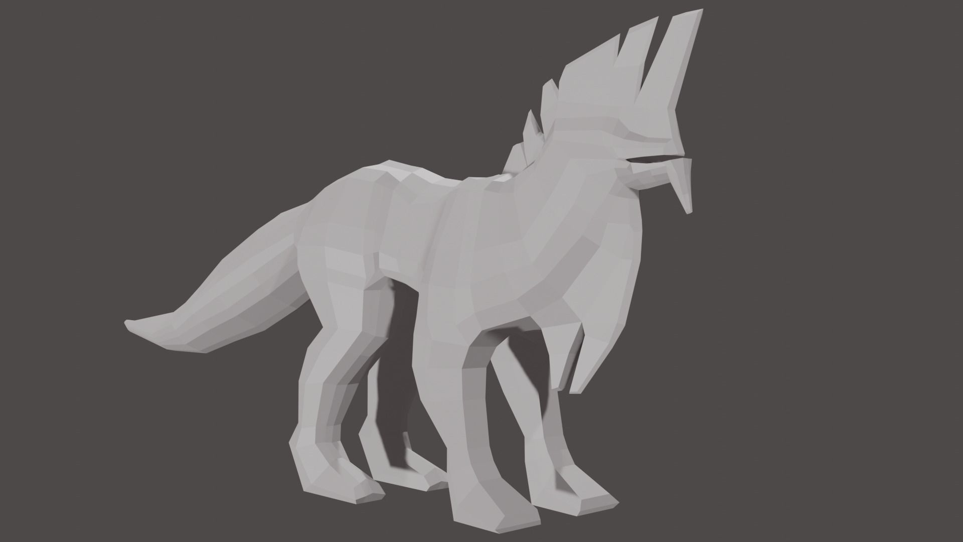  game character  Low-poly 3D model_2