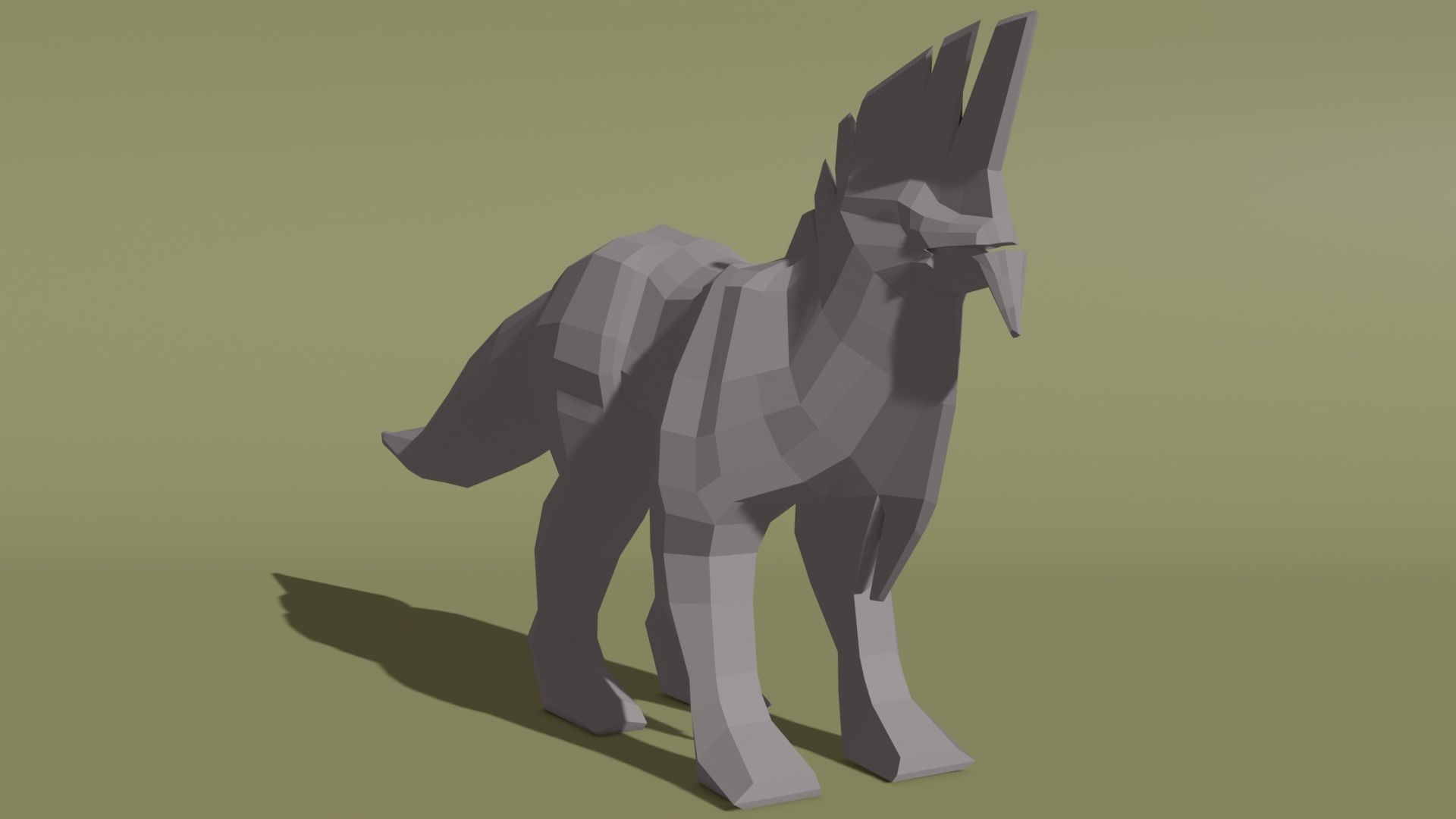  game character  Low-poly 3D model_12