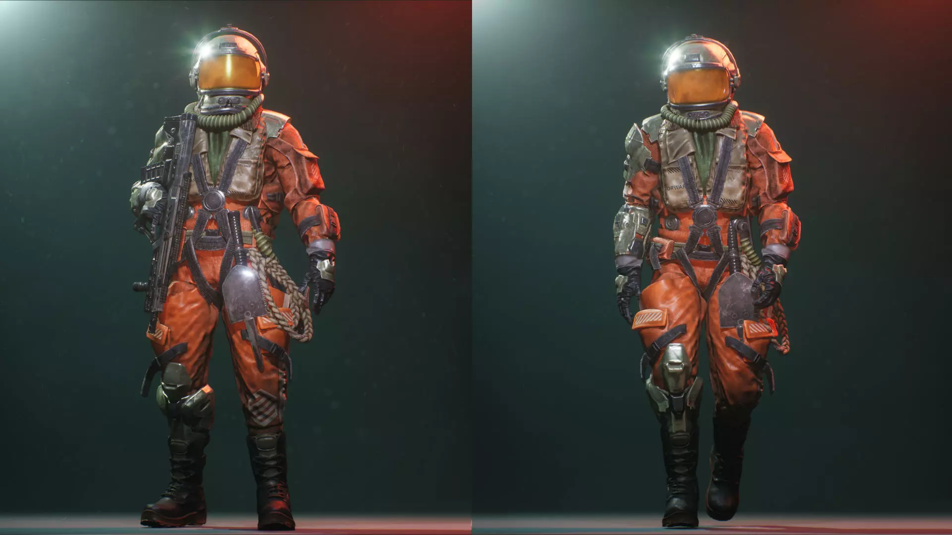 Space Adventurer Low-poly 3D model_0