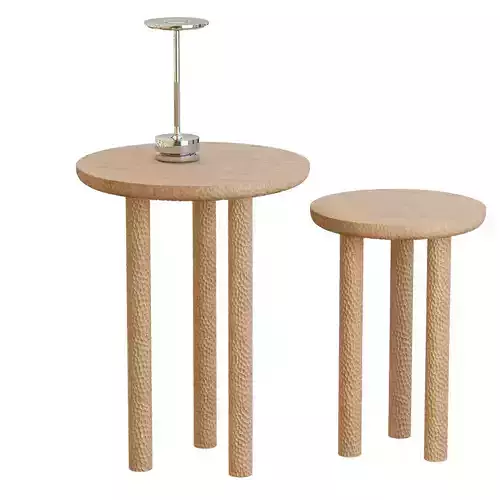 ROSAE PEDESTALS BY GOULA FIGUERA FOR COLLECTION PARTICULIERE