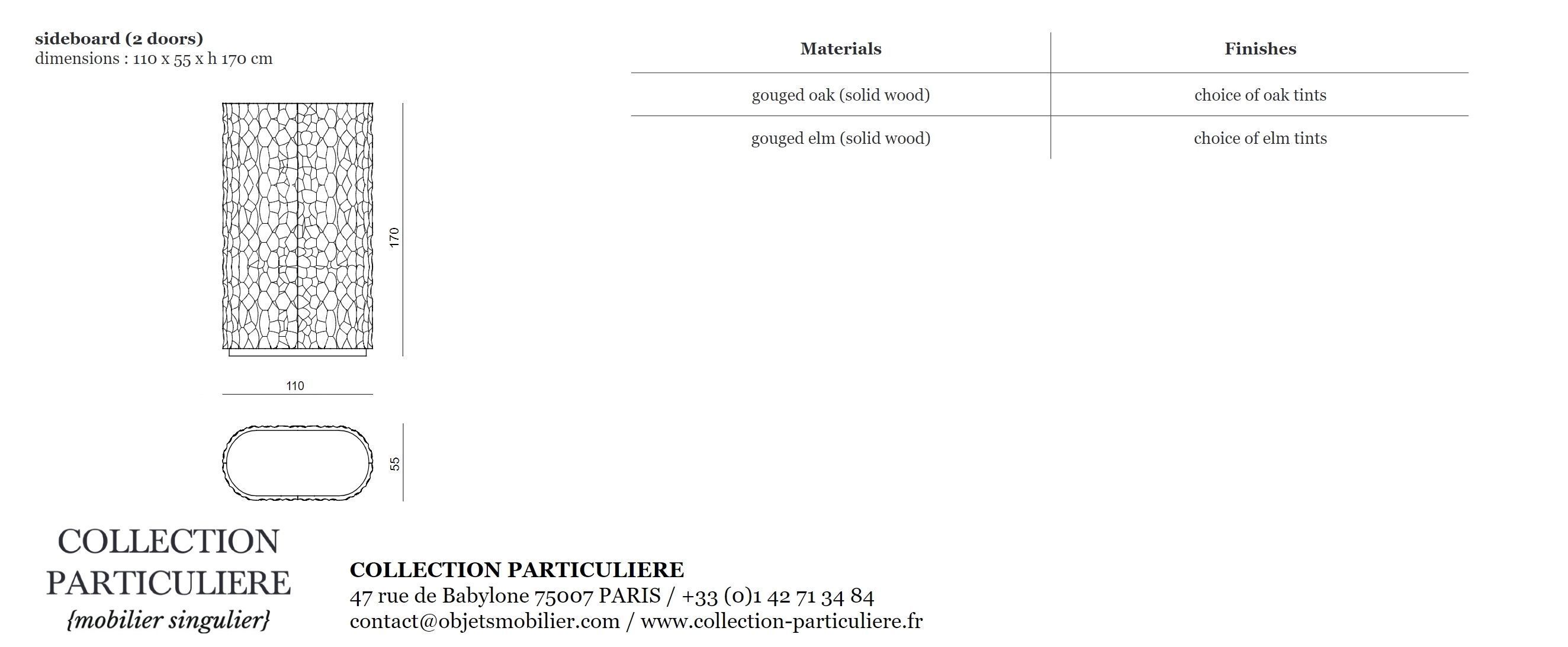 AFA 2 doors sideboard by  CHRISTOPHE DELCOURT 3D model_9