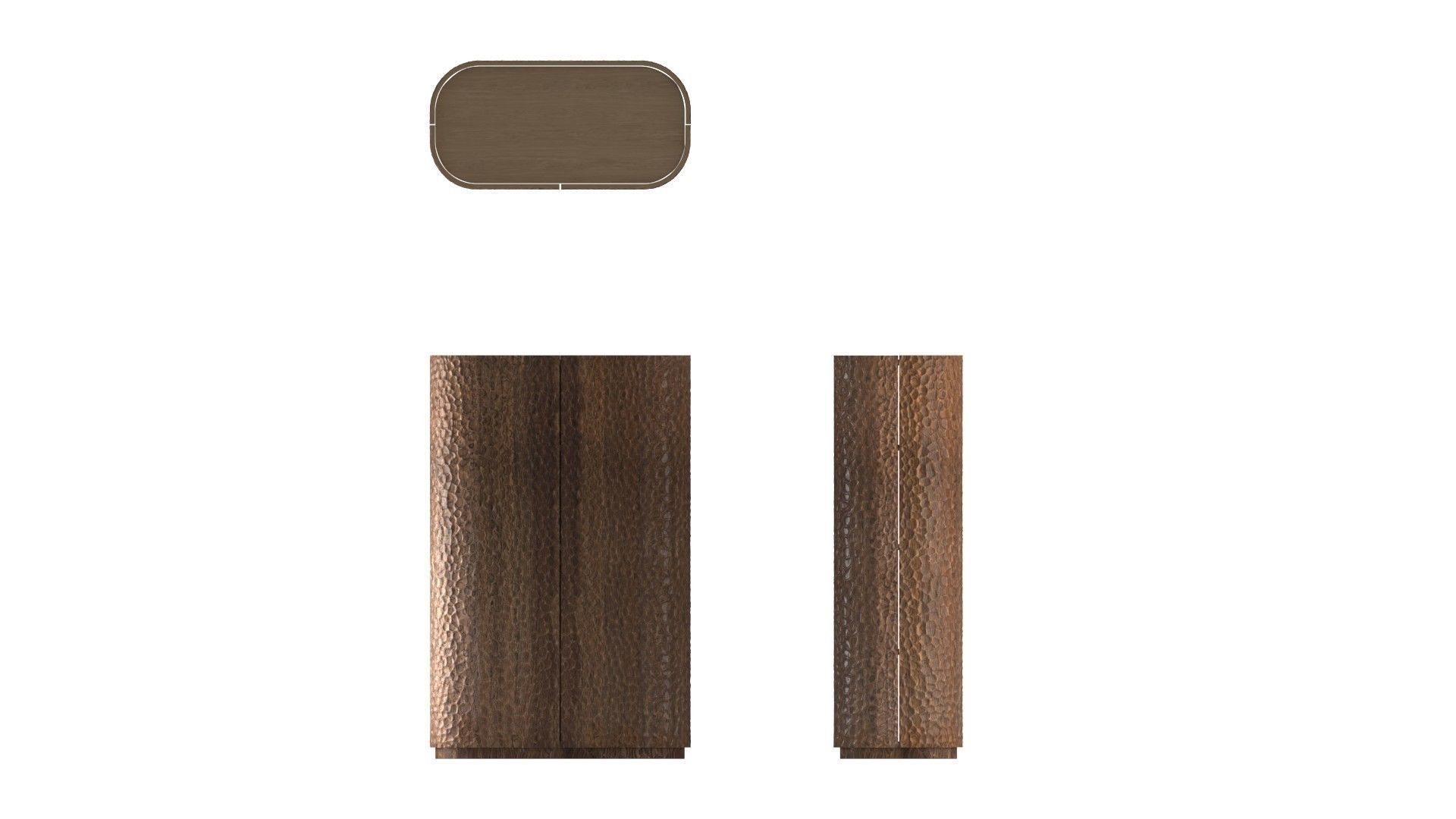 AFA 2 doors sideboard by  CHRISTOPHE DELCOURT 3D model_5