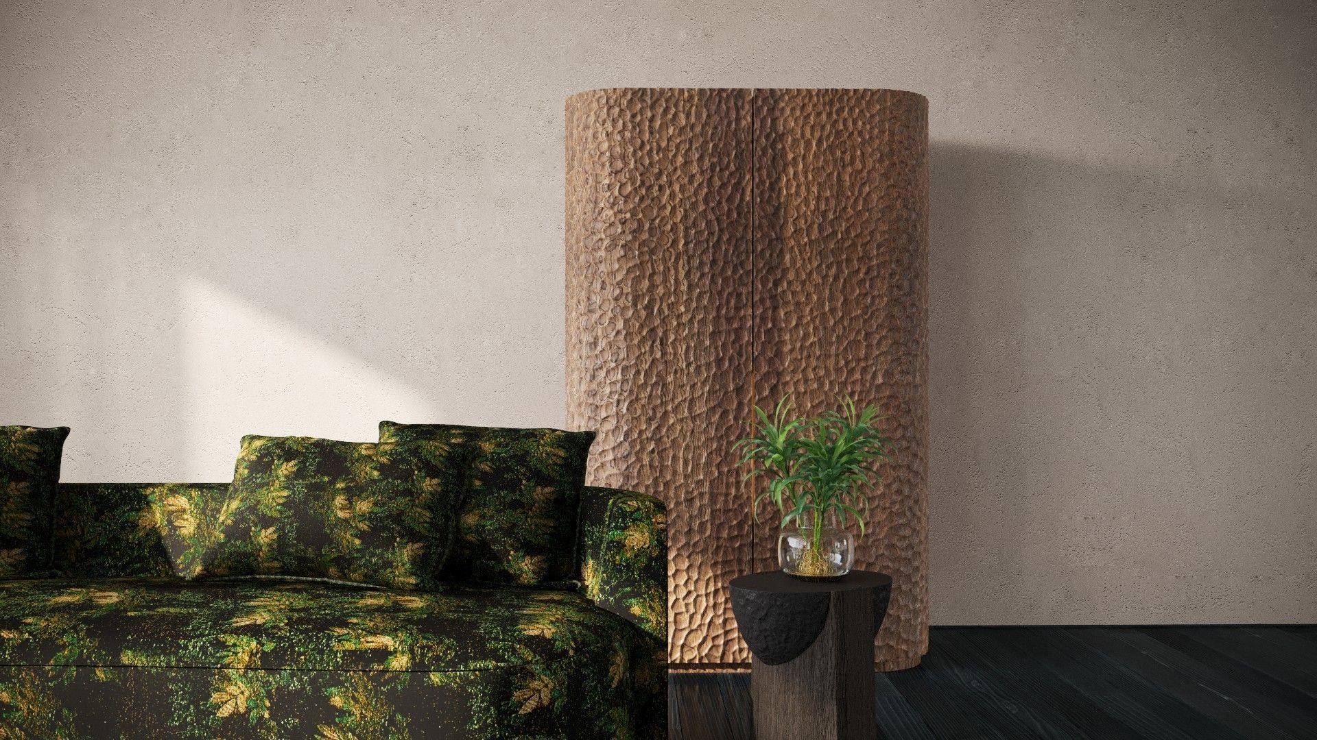 AFA 2 doors sideboard by  CHRISTOPHE DELCOURT 3D model_7