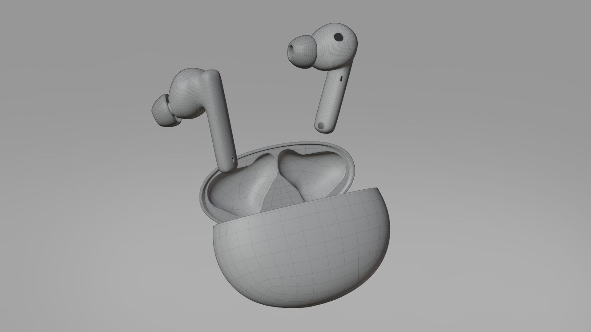 Huawei FreeBuds 4i  3D model_2