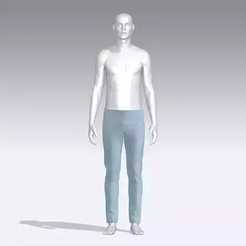 Pants mannequin wearing