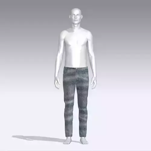 Pants mannequin wearing