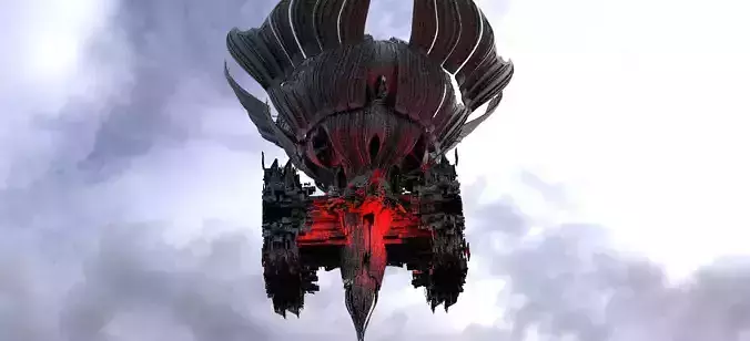 Grand Senate Ship 3D model