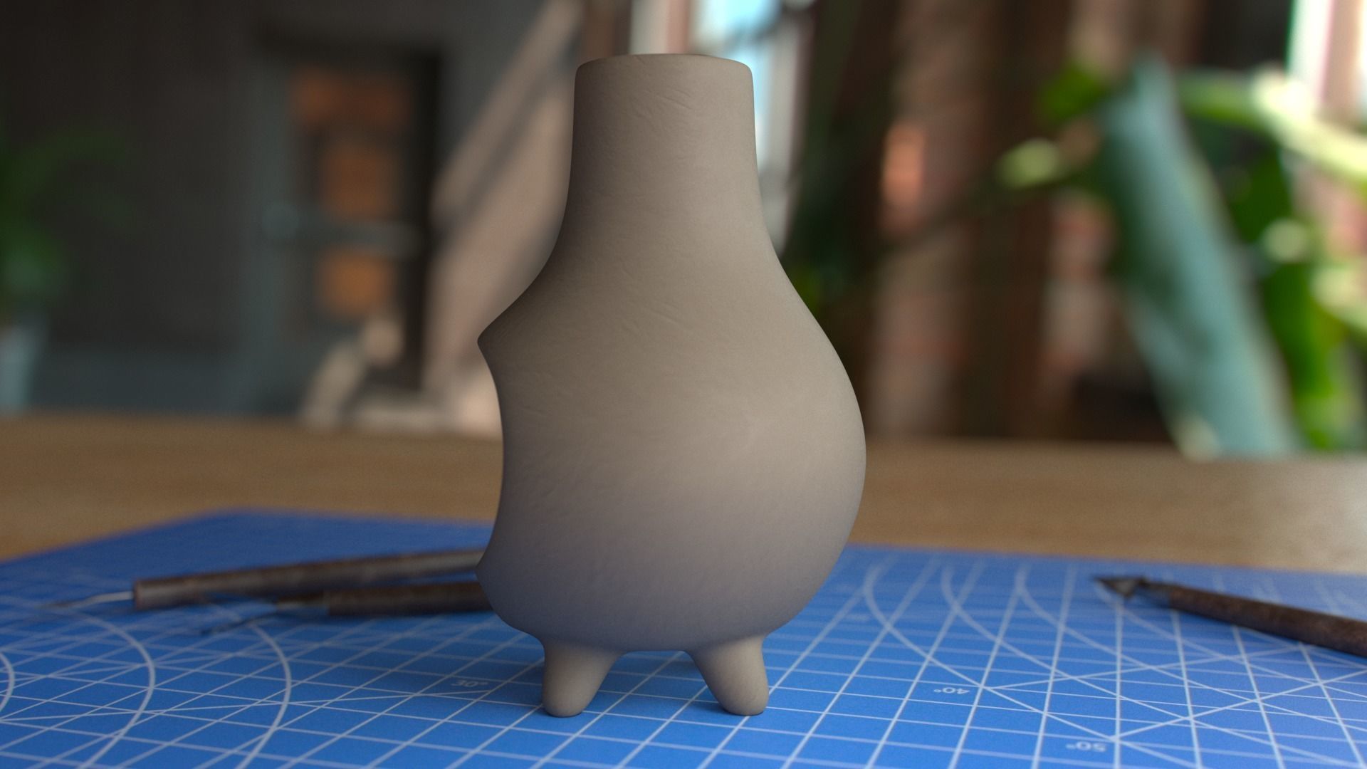 Incense Burner 3D print model_2