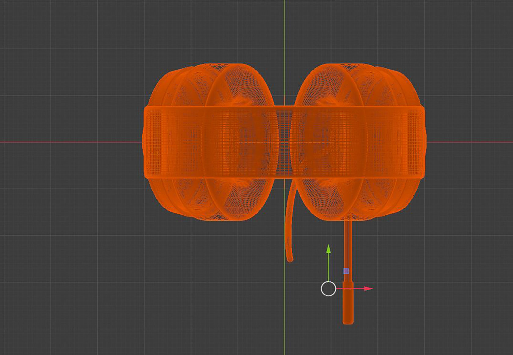 Headset Razer 3D model_8