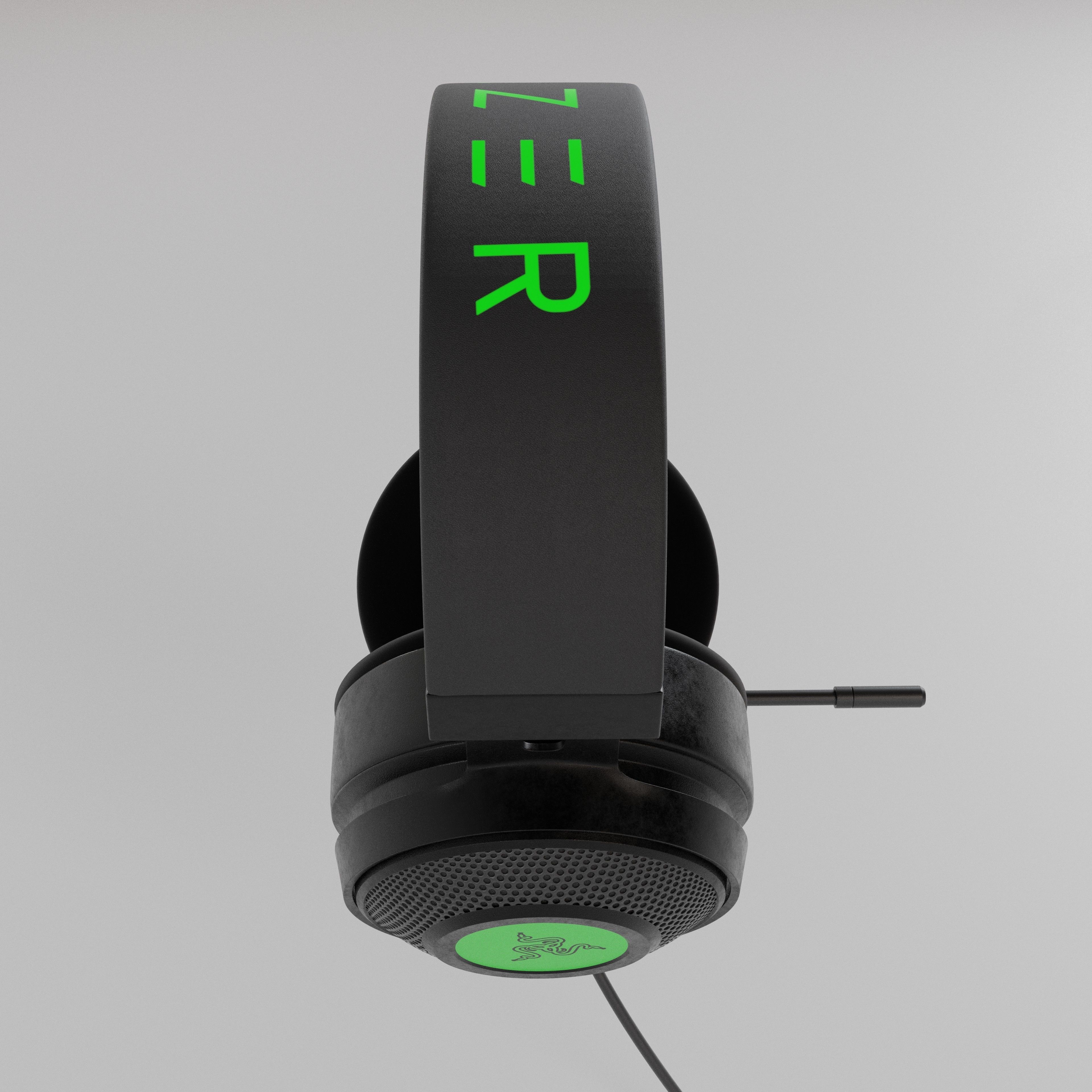 Headset Razer 3D model_6