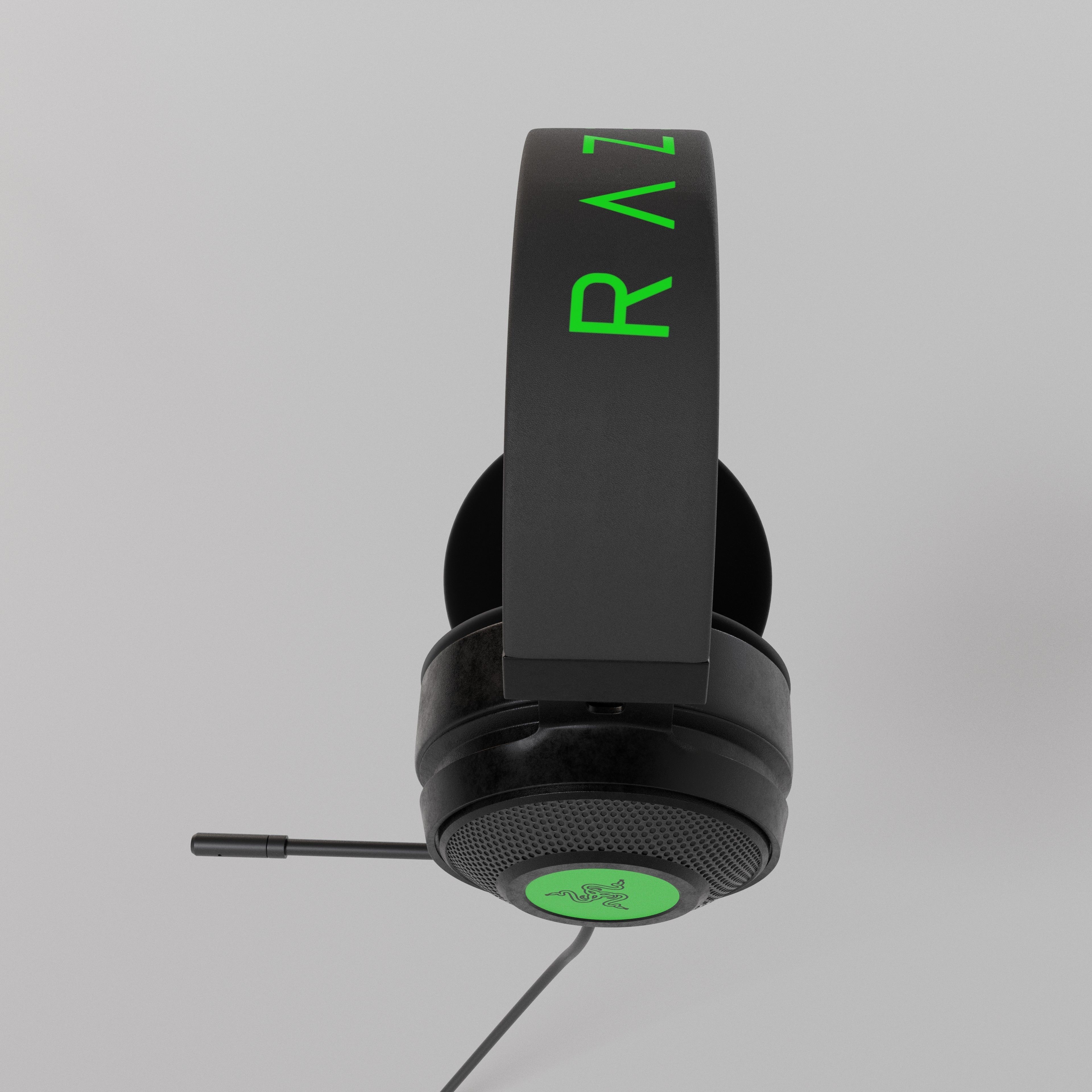 Headset Razer 3D model_2