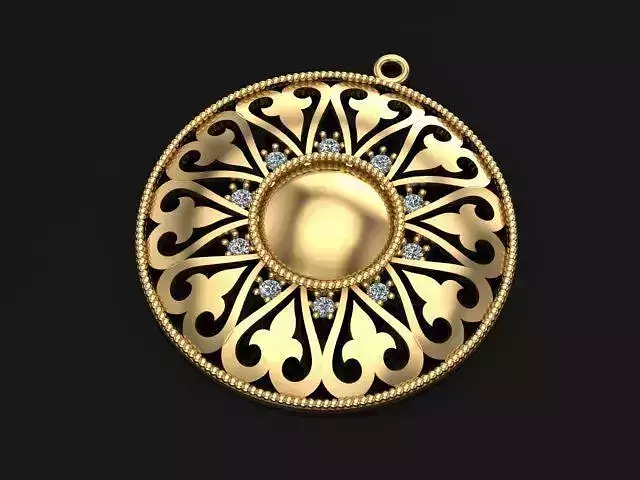 Round Pendant