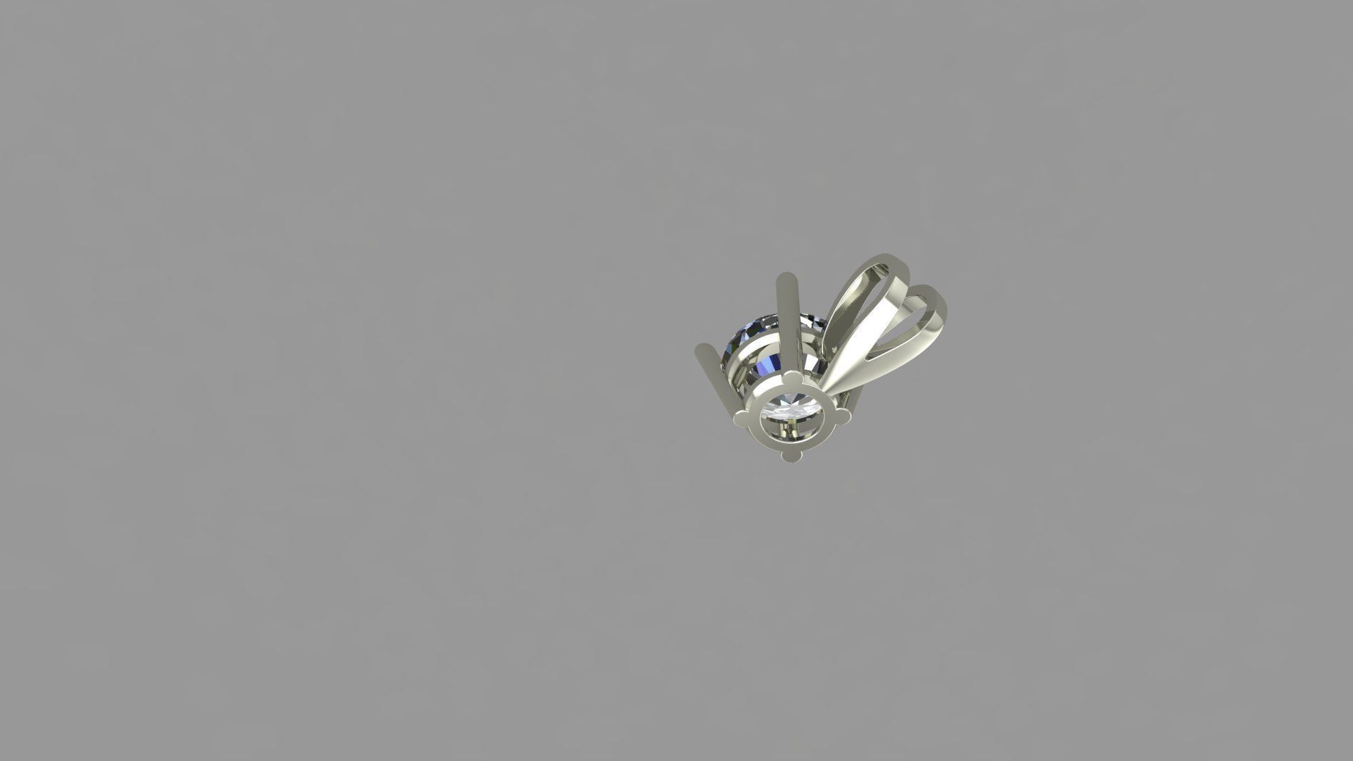 DIAMOND Pendant Free 3D print model_4