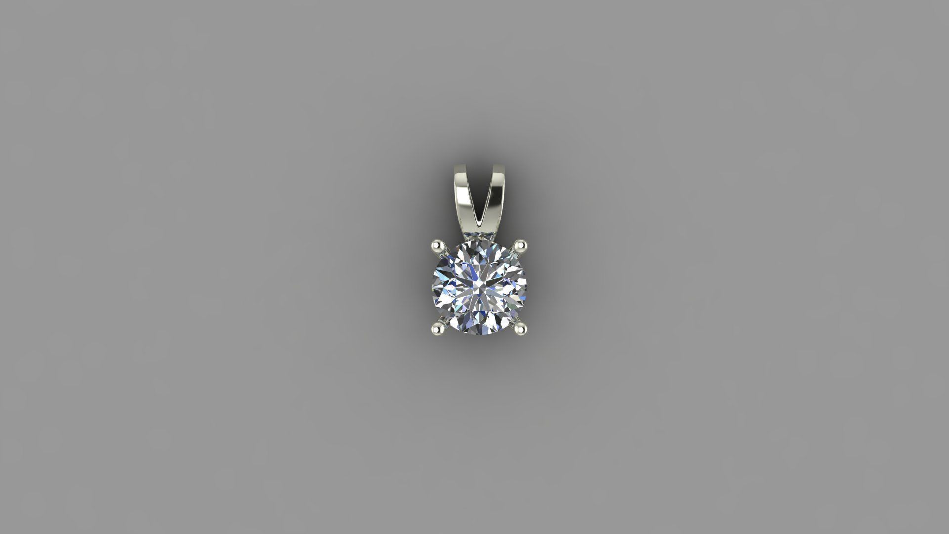 DIAMOND Pendant Free 3D print model_1