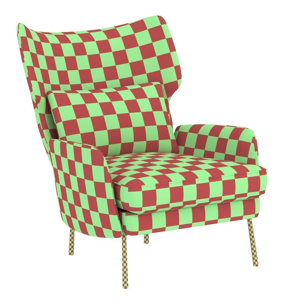 Alex chair 3D model_4