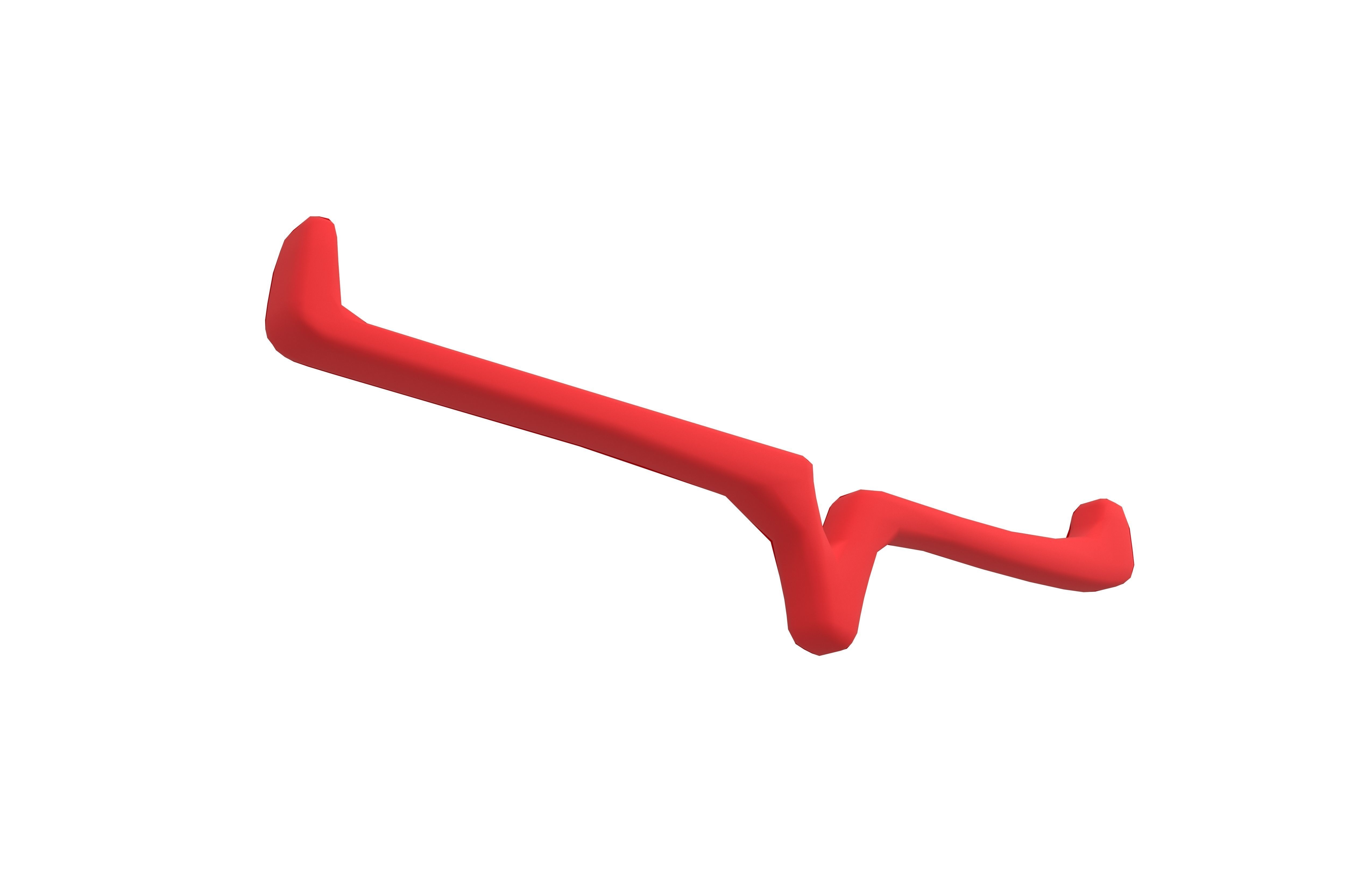 Speech Balloon v30 006 Low-poly 3D model_3