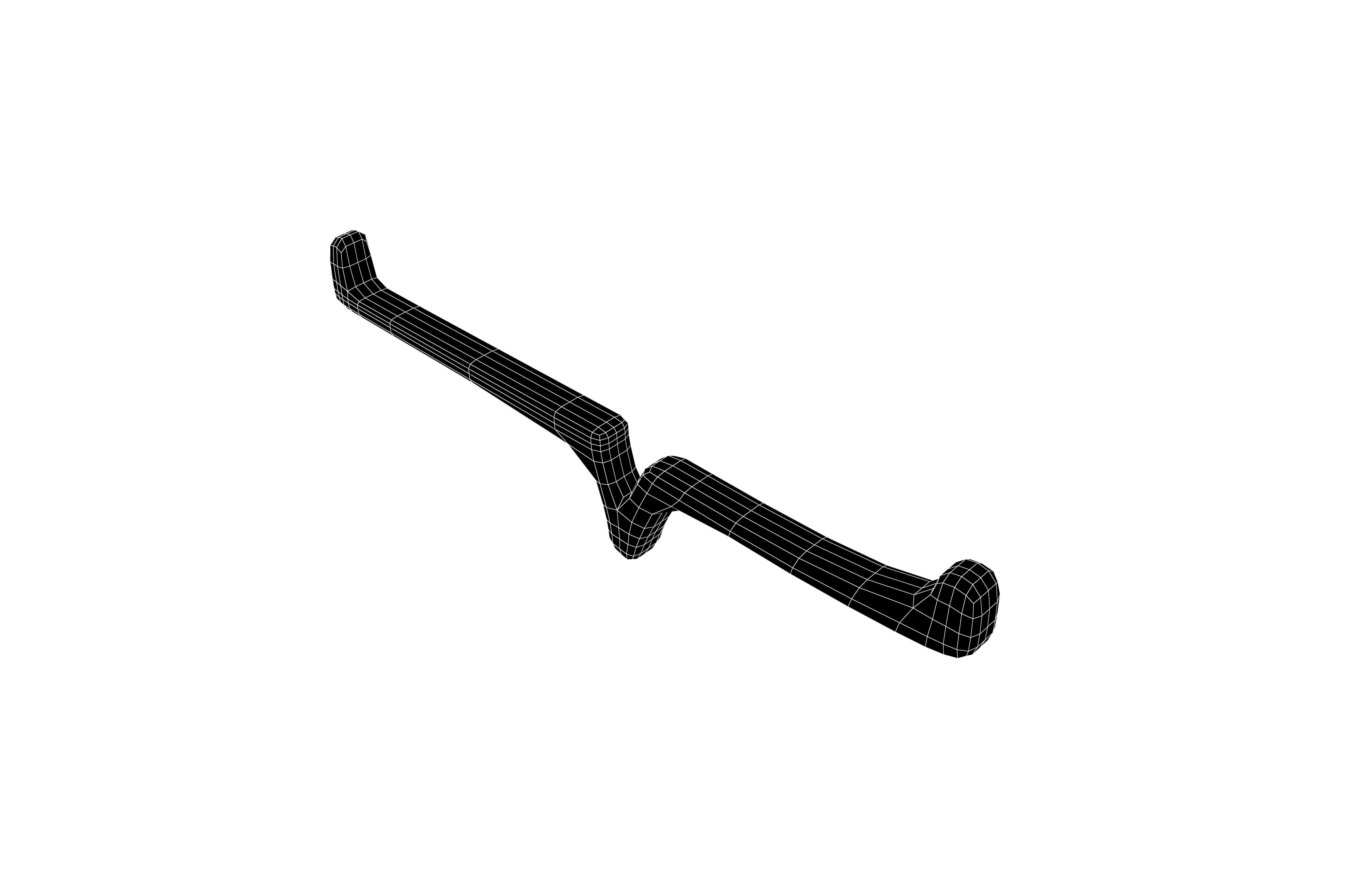 Speech Balloon v30 006 Low-poly 3D model_5