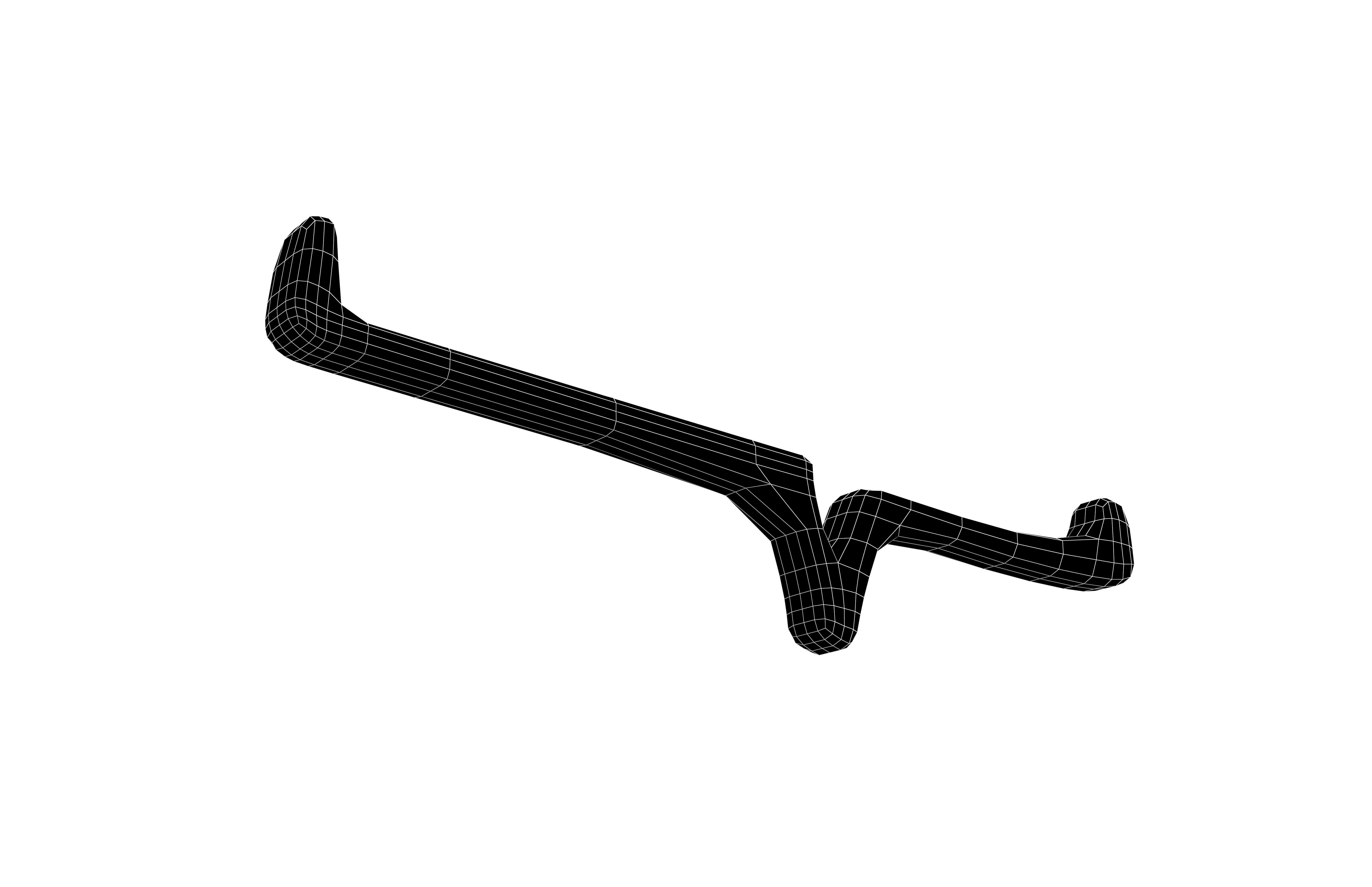 Speech Balloon v30 006 Low-poly 3D model_6