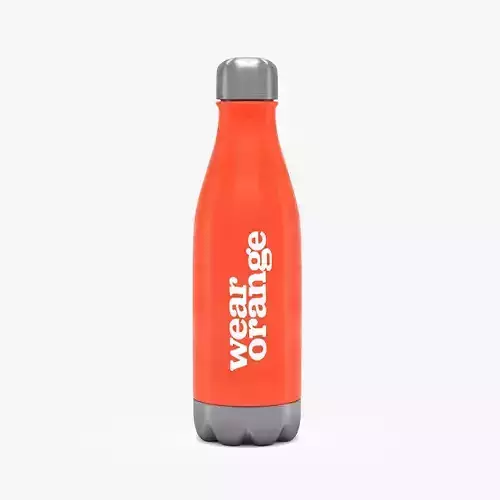 Wear Orange Water Bottle 3D model