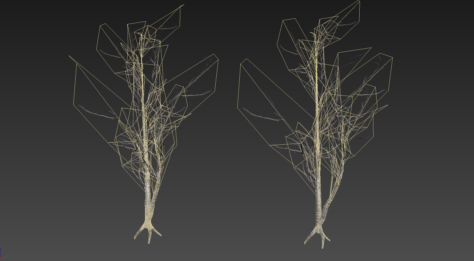30 Dead Tree Models for Games Low-poly 3D model_48