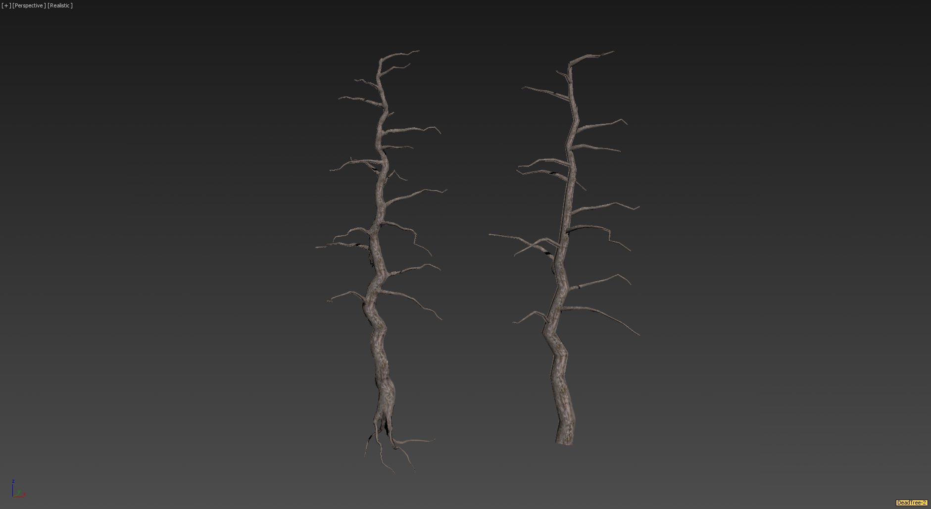 30 Dead Tree Models for Games Low-poly 3D model_32
