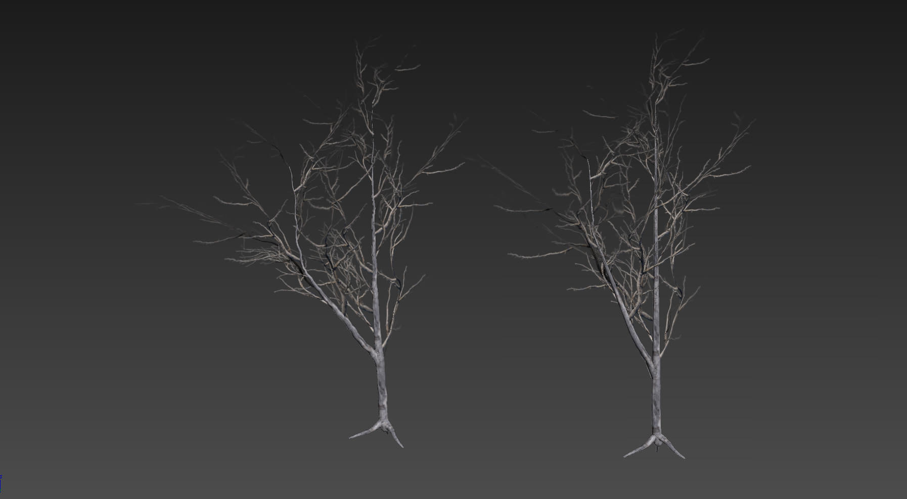 30 Dead Tree Models for Games Low-poly 3D model_47