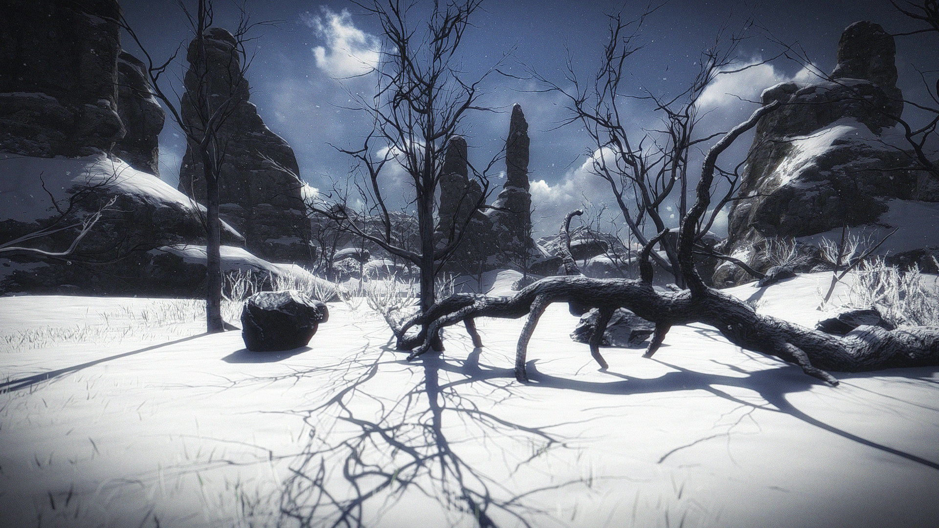 30 Dead Tree Models for Games Low-poly 3D model_1