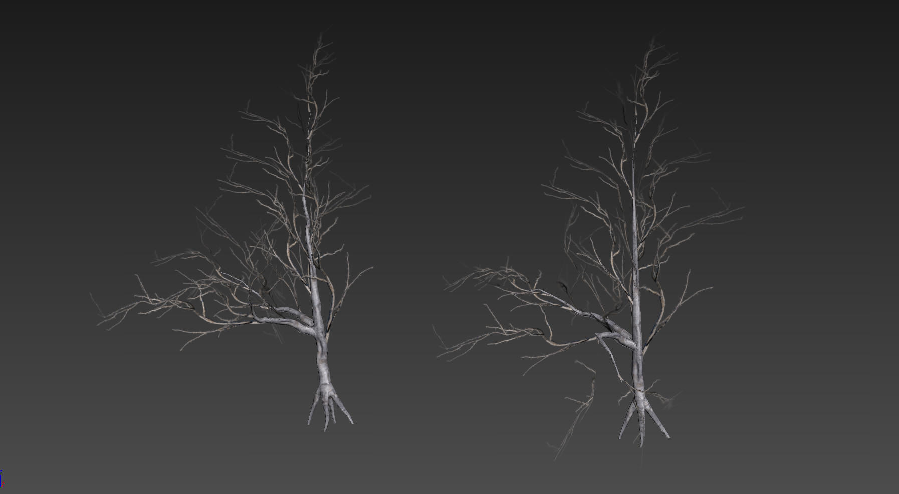 30 Dead Tree Models for Games Low-poly 3D model_67