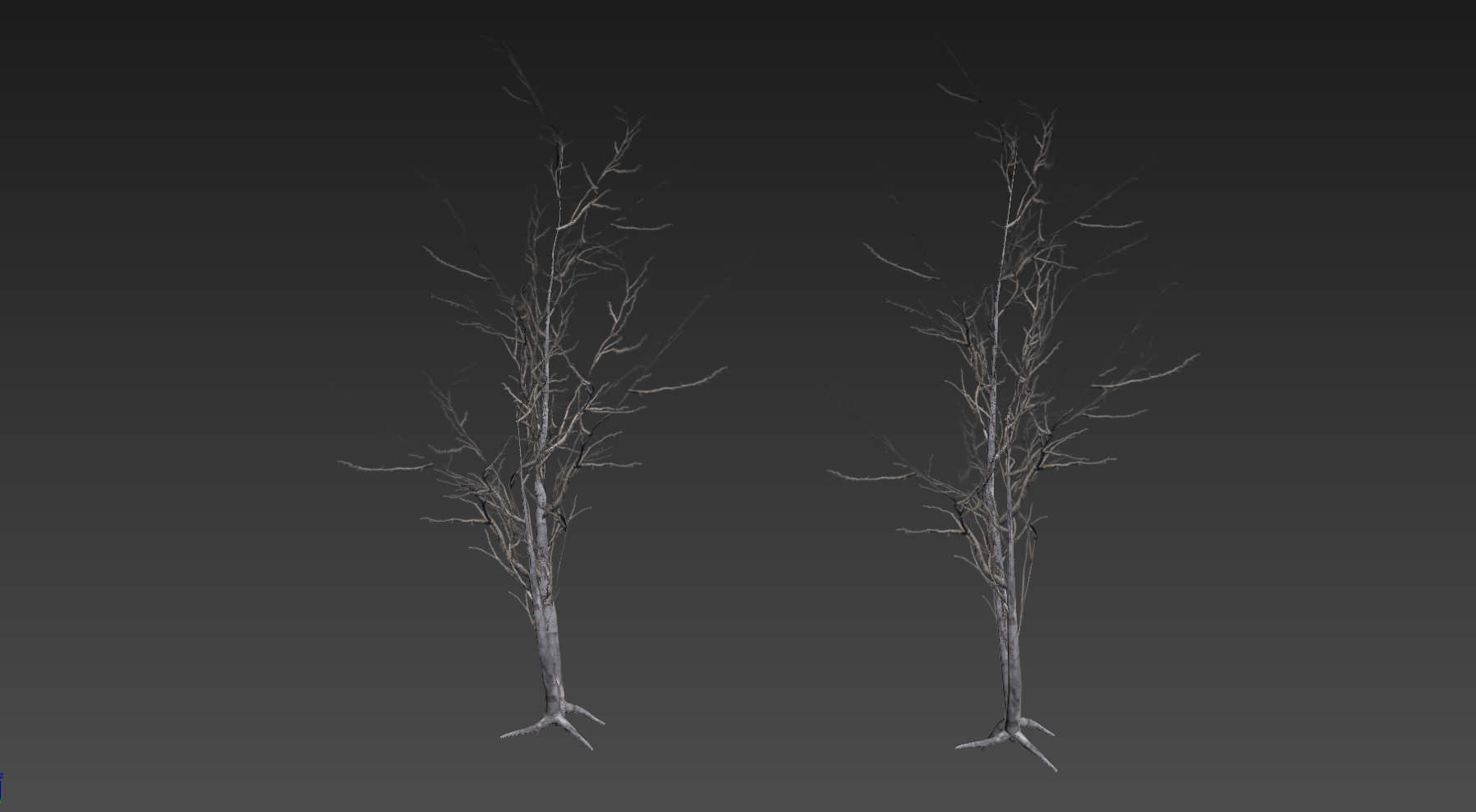 30 Dead Tree Models for Games Low-poly 3D model_35