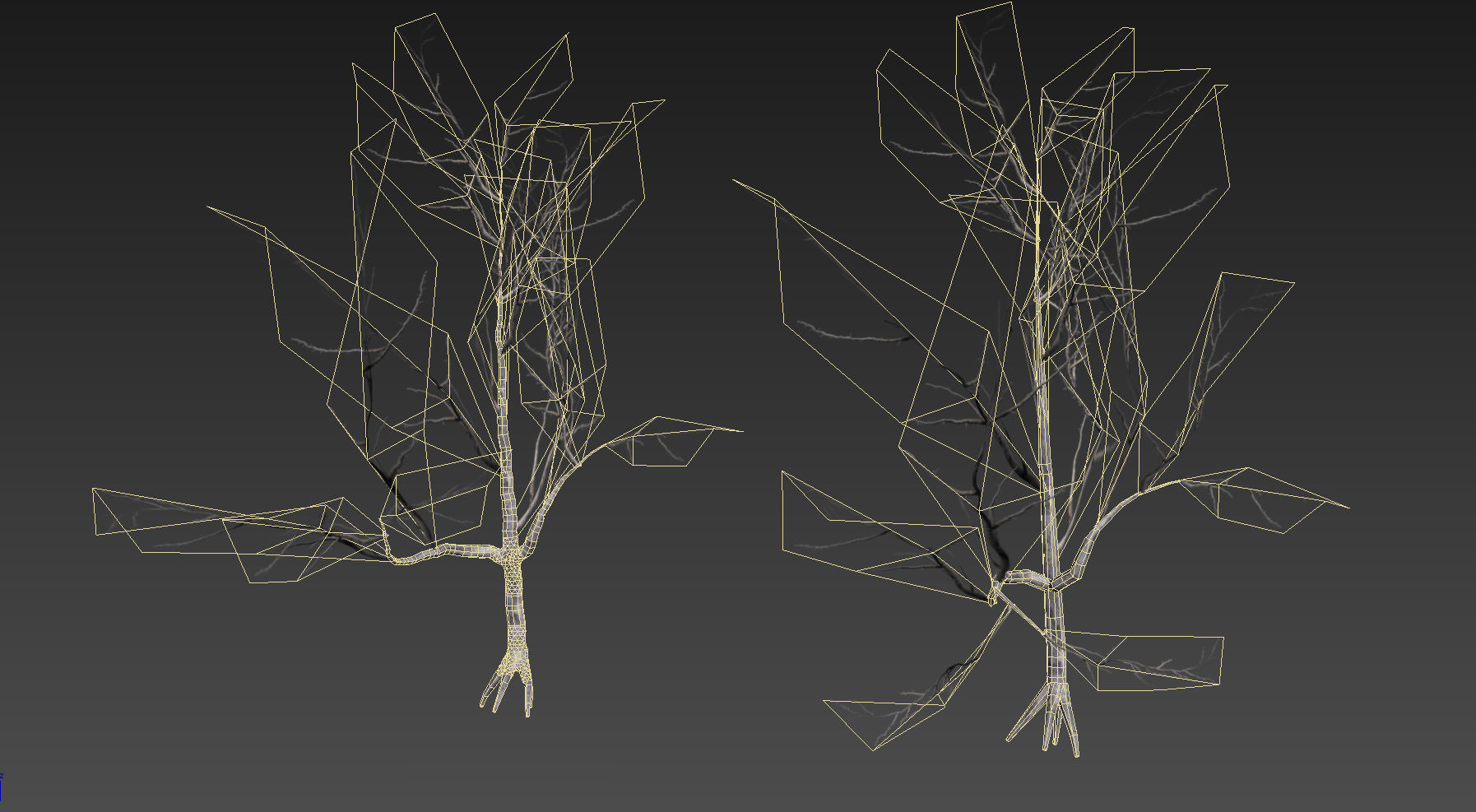 30 Dead Tree Models for Games Low-poly 3D model_68