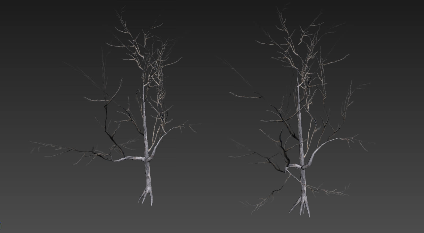 30 Dead Tree Models for Games Low-poly 3D model_63