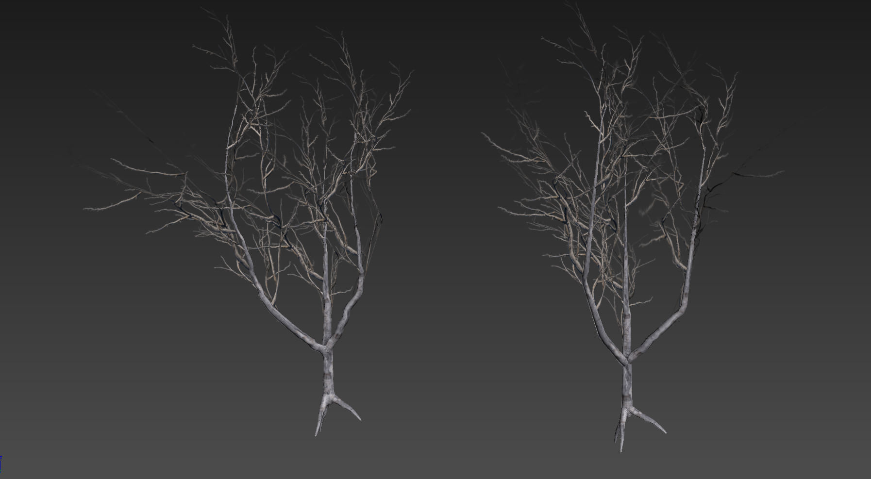 30 Dead Tree Models for Games Low-poly 3D model_53