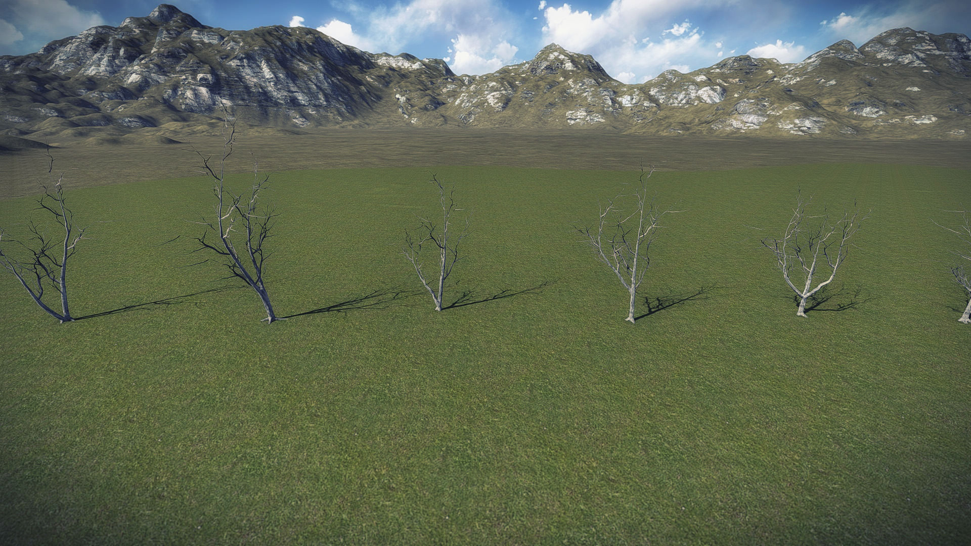 30 Dead Tree Models for Games Low-poly 3D model_8