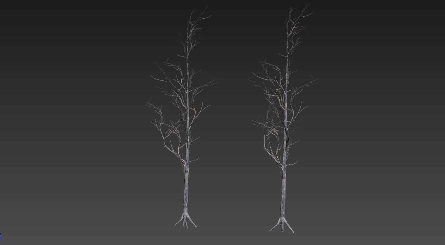 30 Dead Tree Models for Games Low-poly 3D model_12