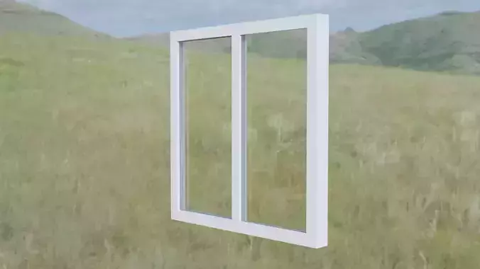 Simple doorframe with windows