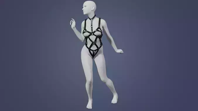 Lingerie  Harness 3D model