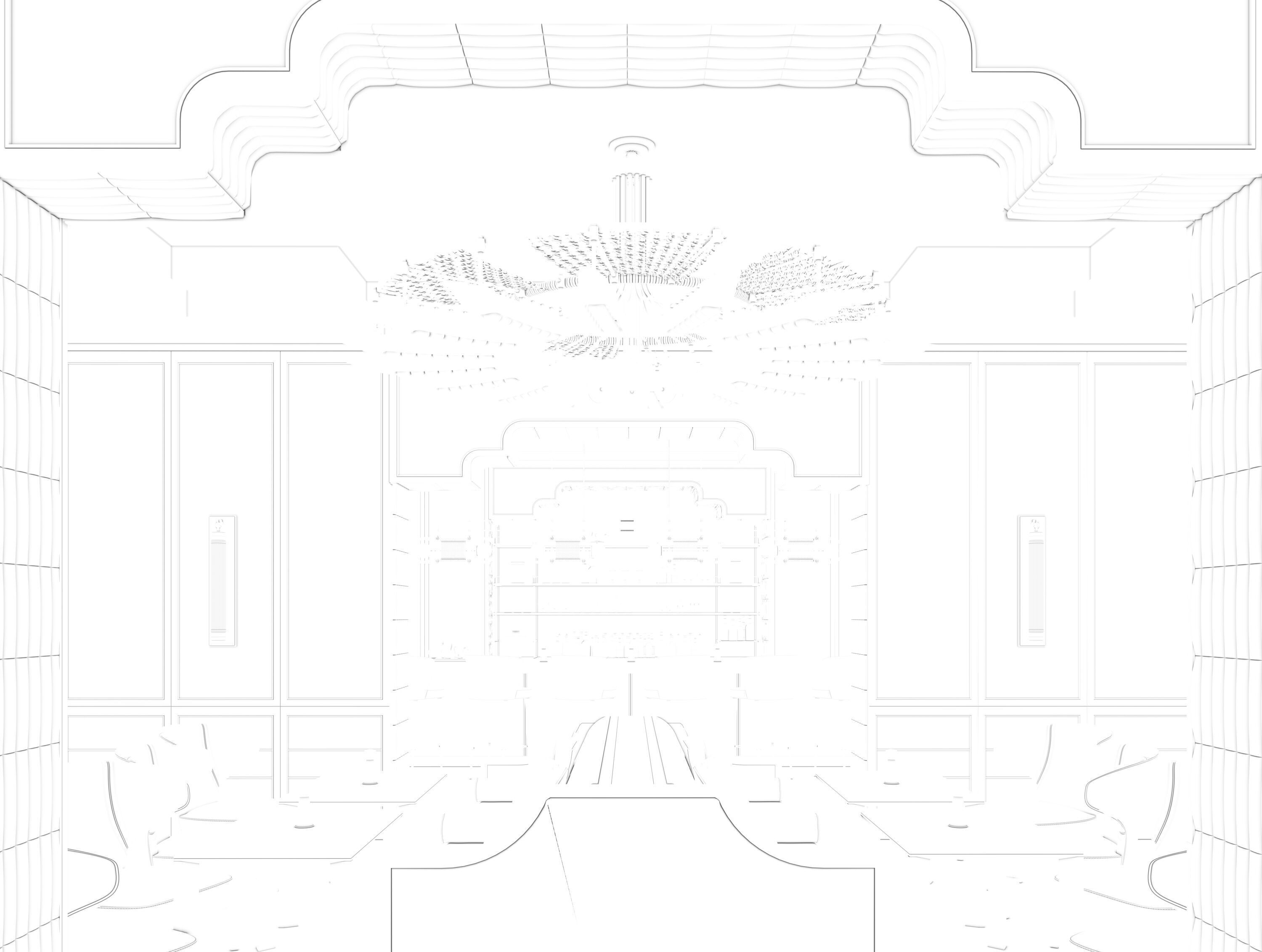 Design of Grand Hotel in Bangkok 3D model_1