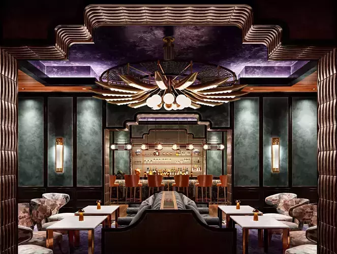 Design of Grand Hotel in Bangkok