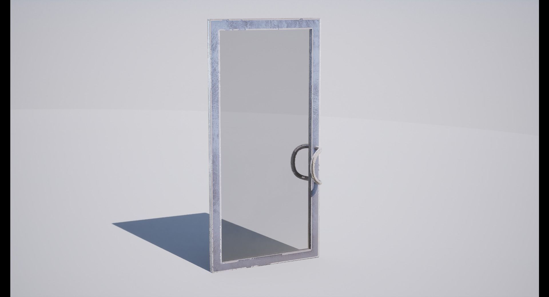 Door Window Low-poly 3D model_5