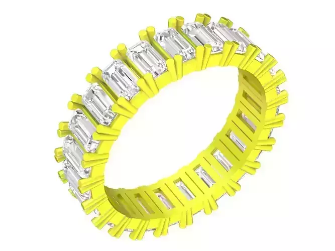 luxury diamond women band ring 4311