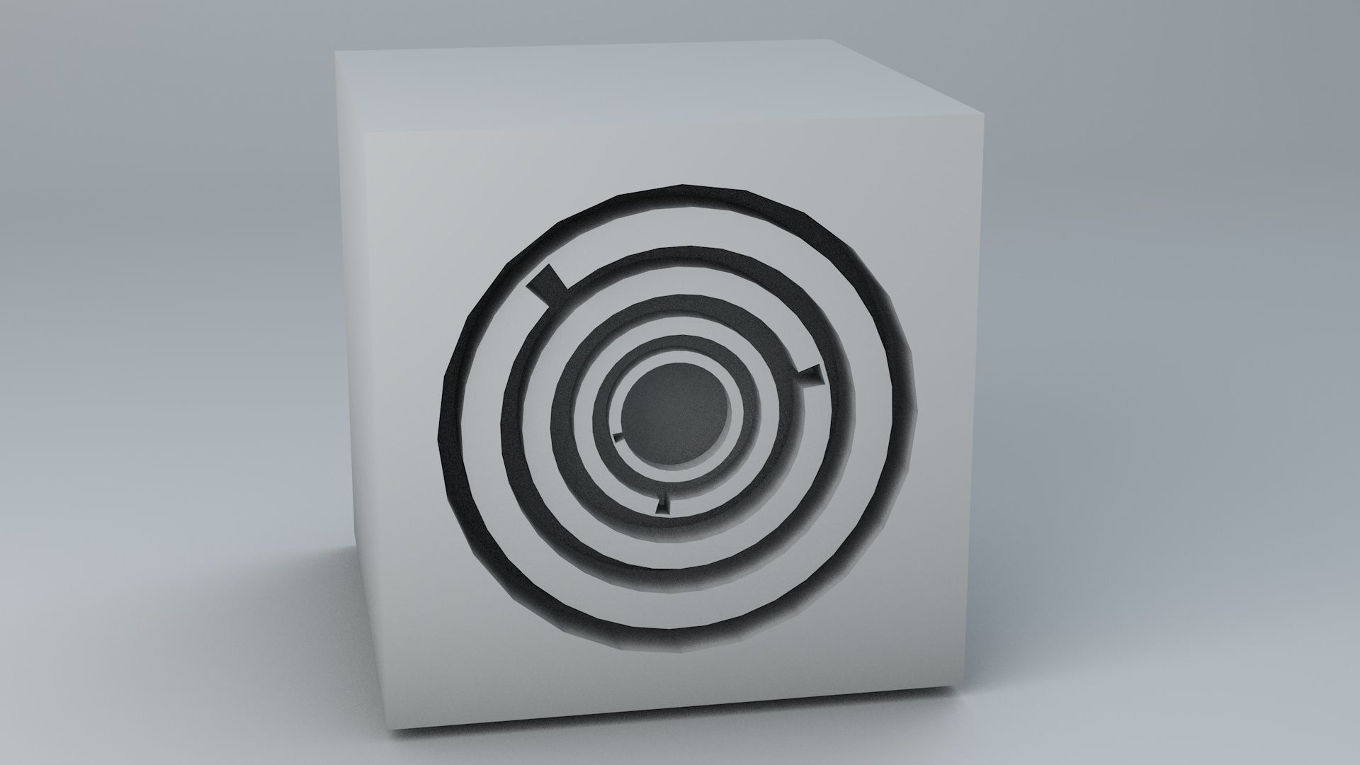 Sci-Fi Shapes The Keeper of the Key 3D model_7