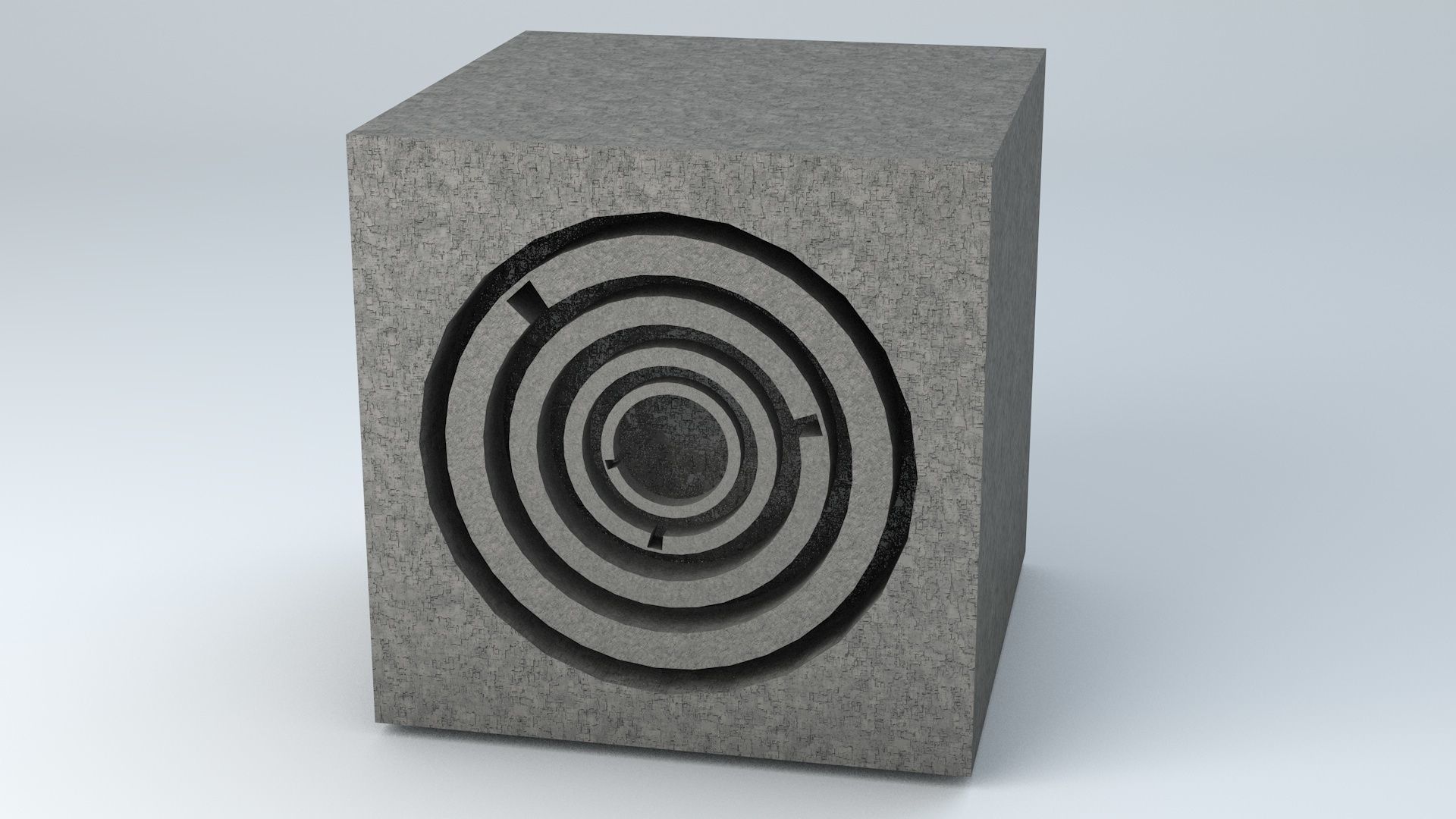 Sci-Fi Shapes The Keeper of the Key 3D model_4