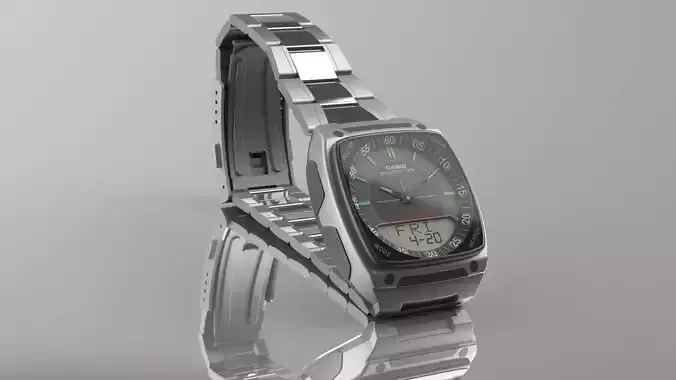 CASIO Wrist Watch 3D model