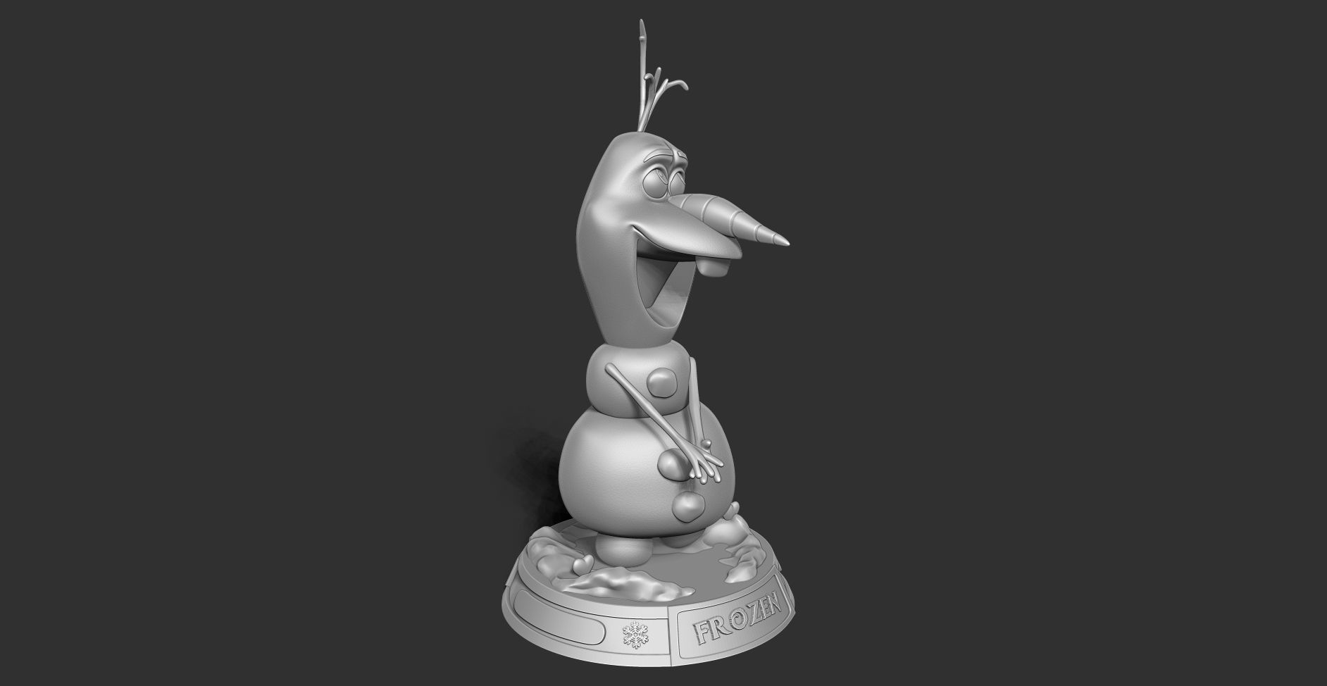 Olaf - Merry Christmas 3D print model_15