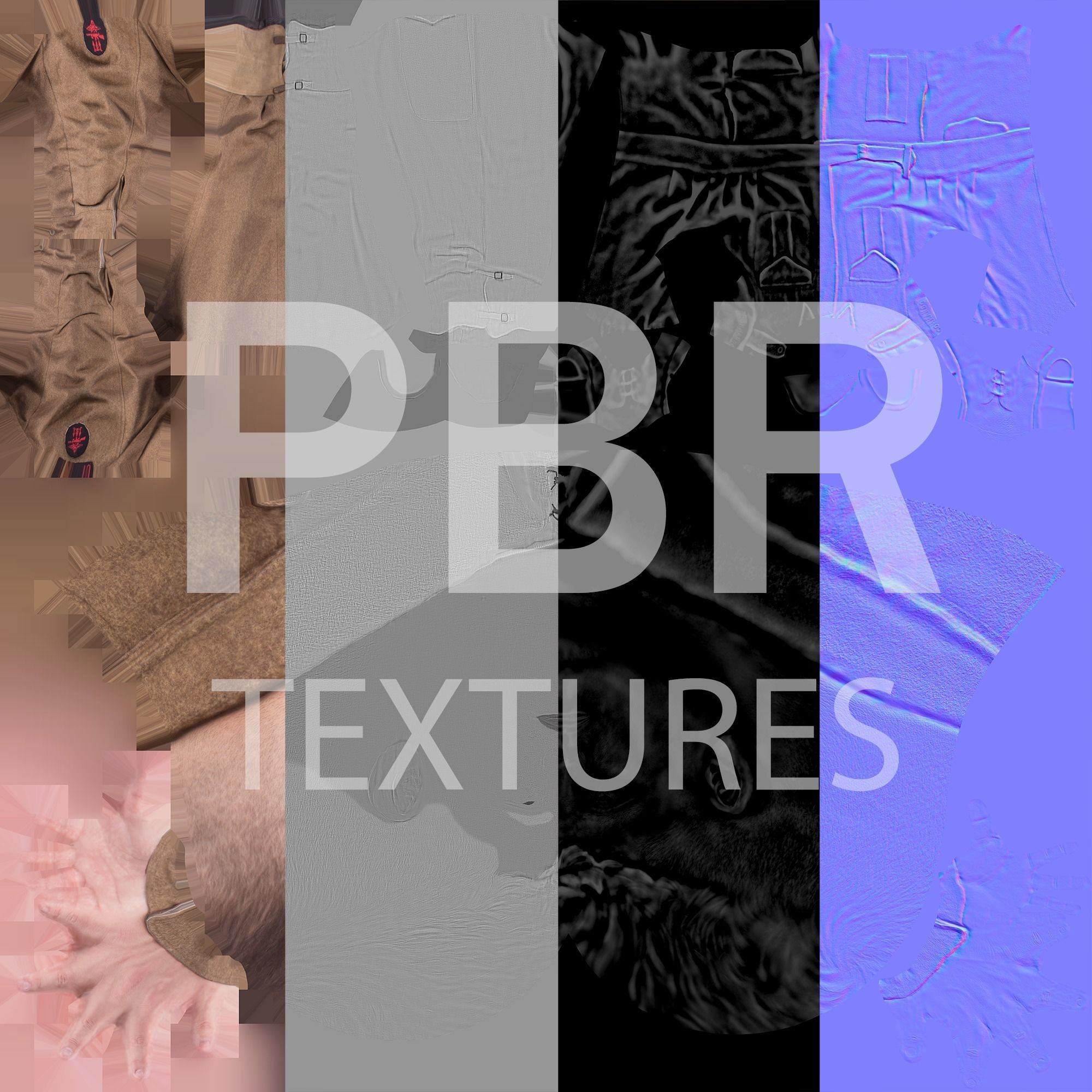 British soldier ready for animation 385 Low-poly 3D model_9