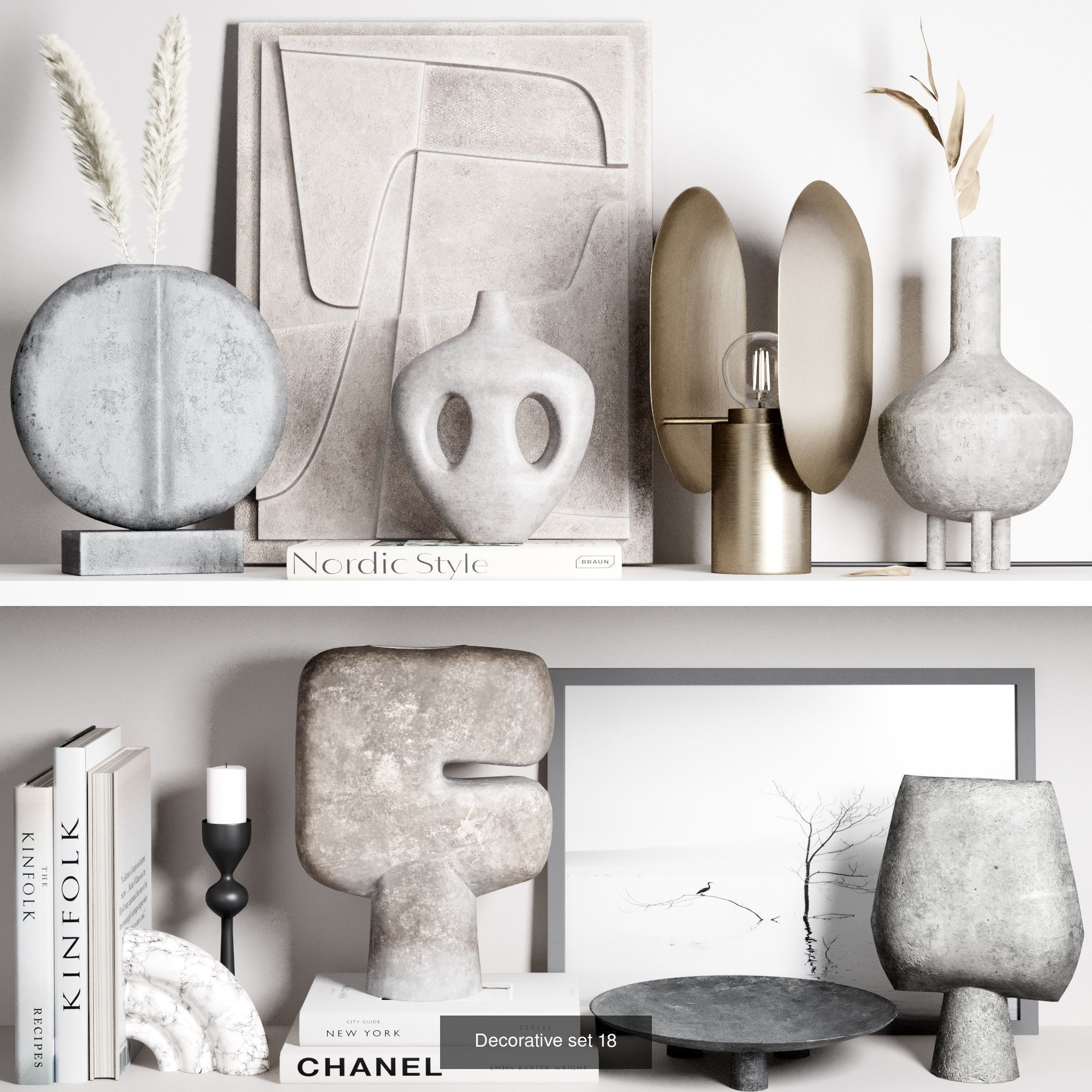 Collection Decorative sets-more than 100 objects-101CPH _4