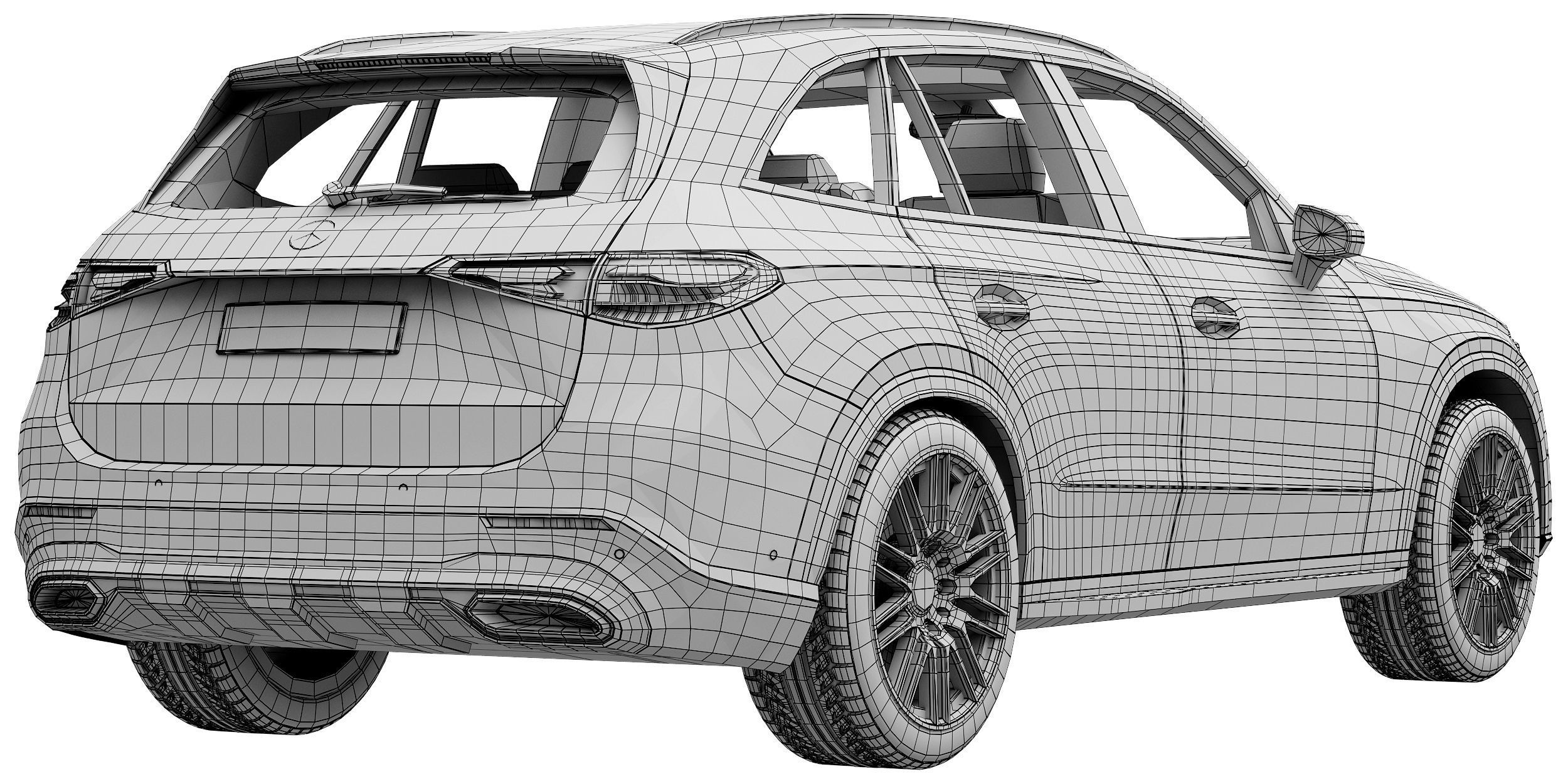Mercedes-Benz GLC 2023 3D model_16