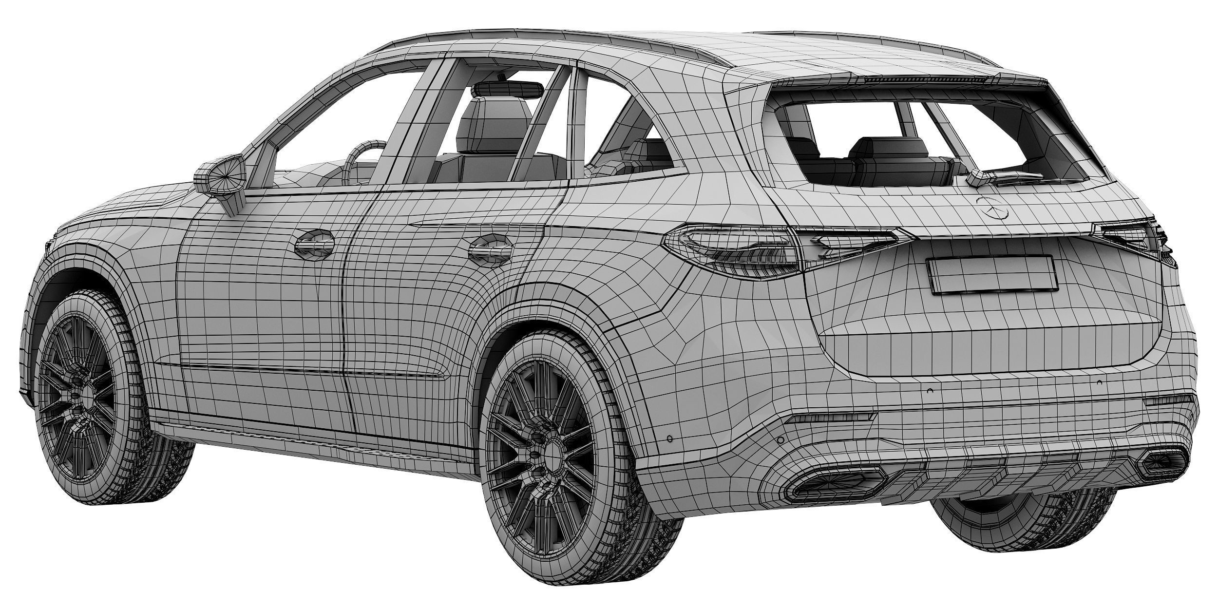 Mercedes-Benz GLC 2023 3D model_15