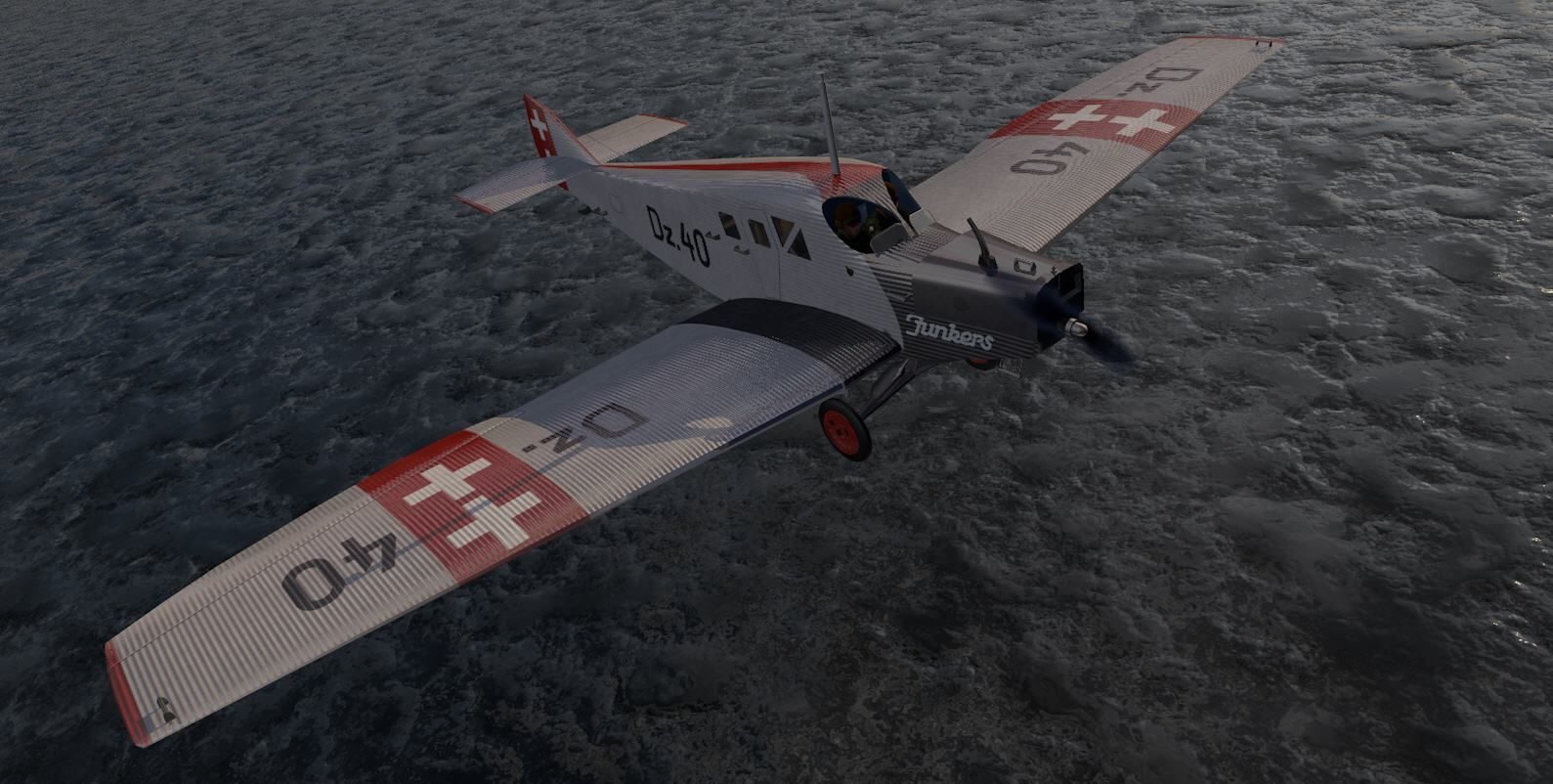 Junkers F-13 3D model_10